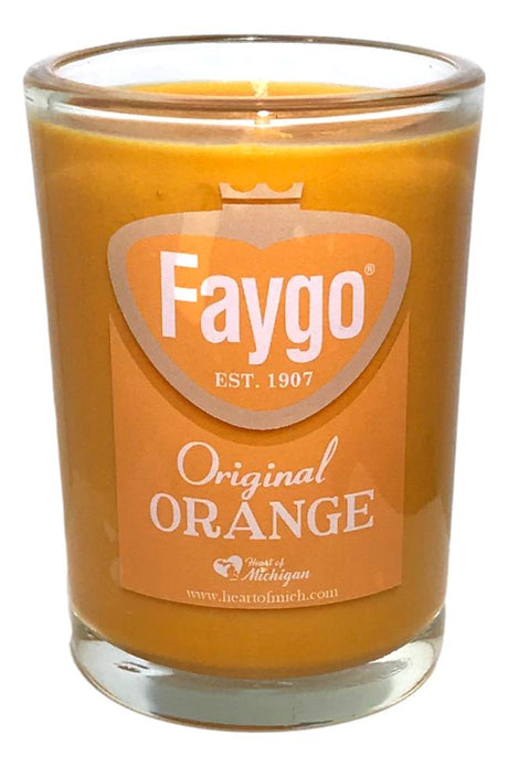 Faygo Orange Pop Candle