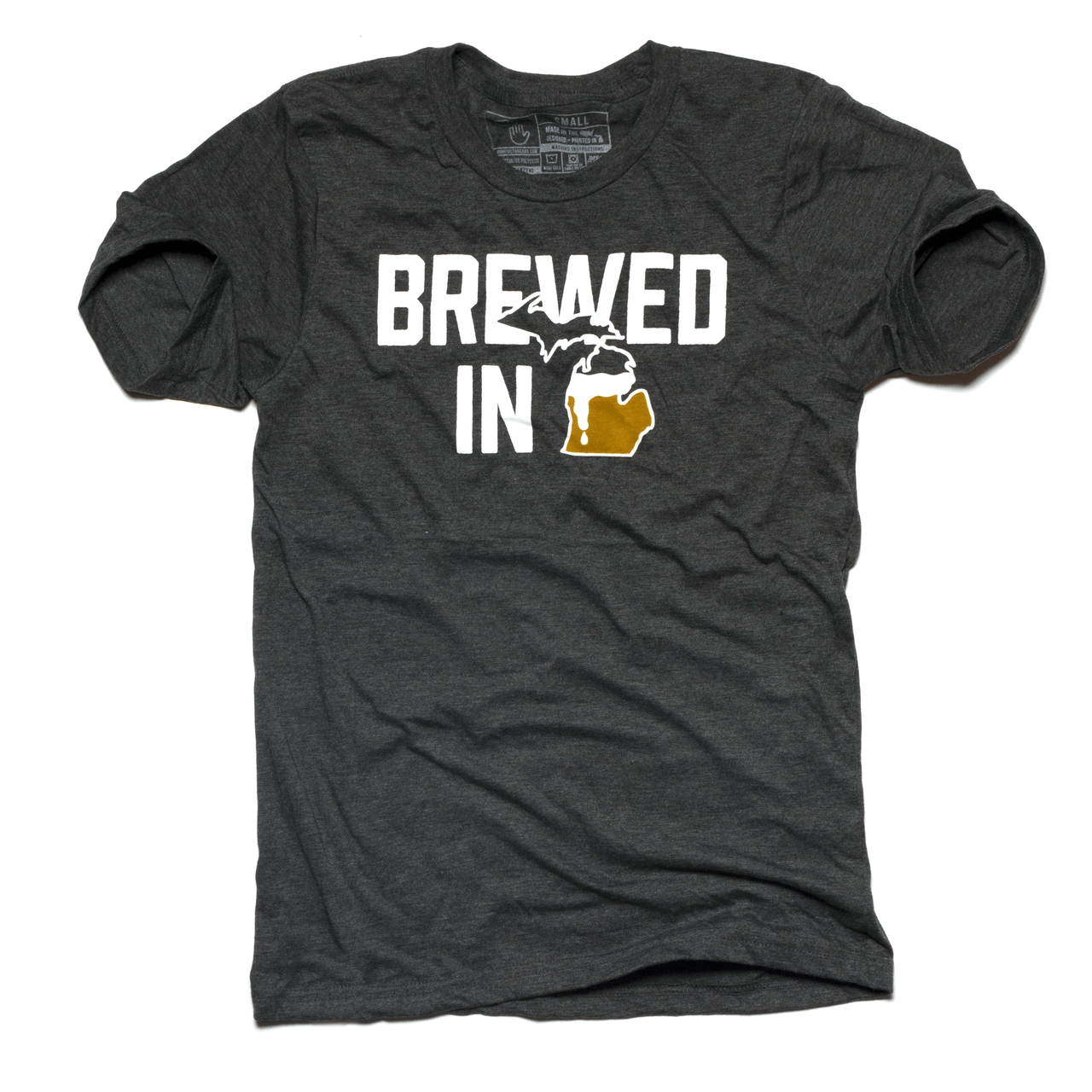 Brewed in Michigan (Charcoal)