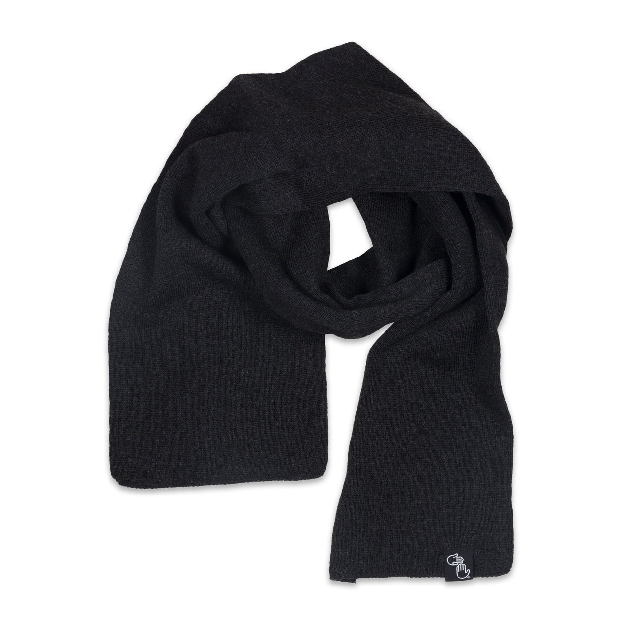 Knit Scarf (Charcoal)