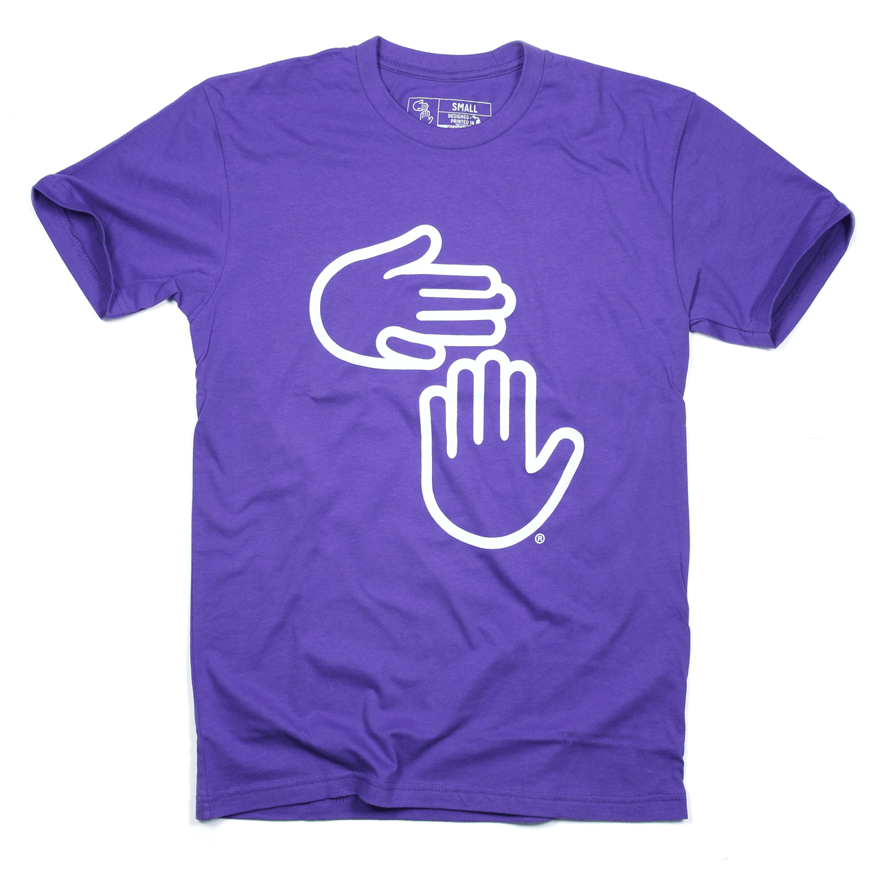Michigan Hands Tee (Purple)