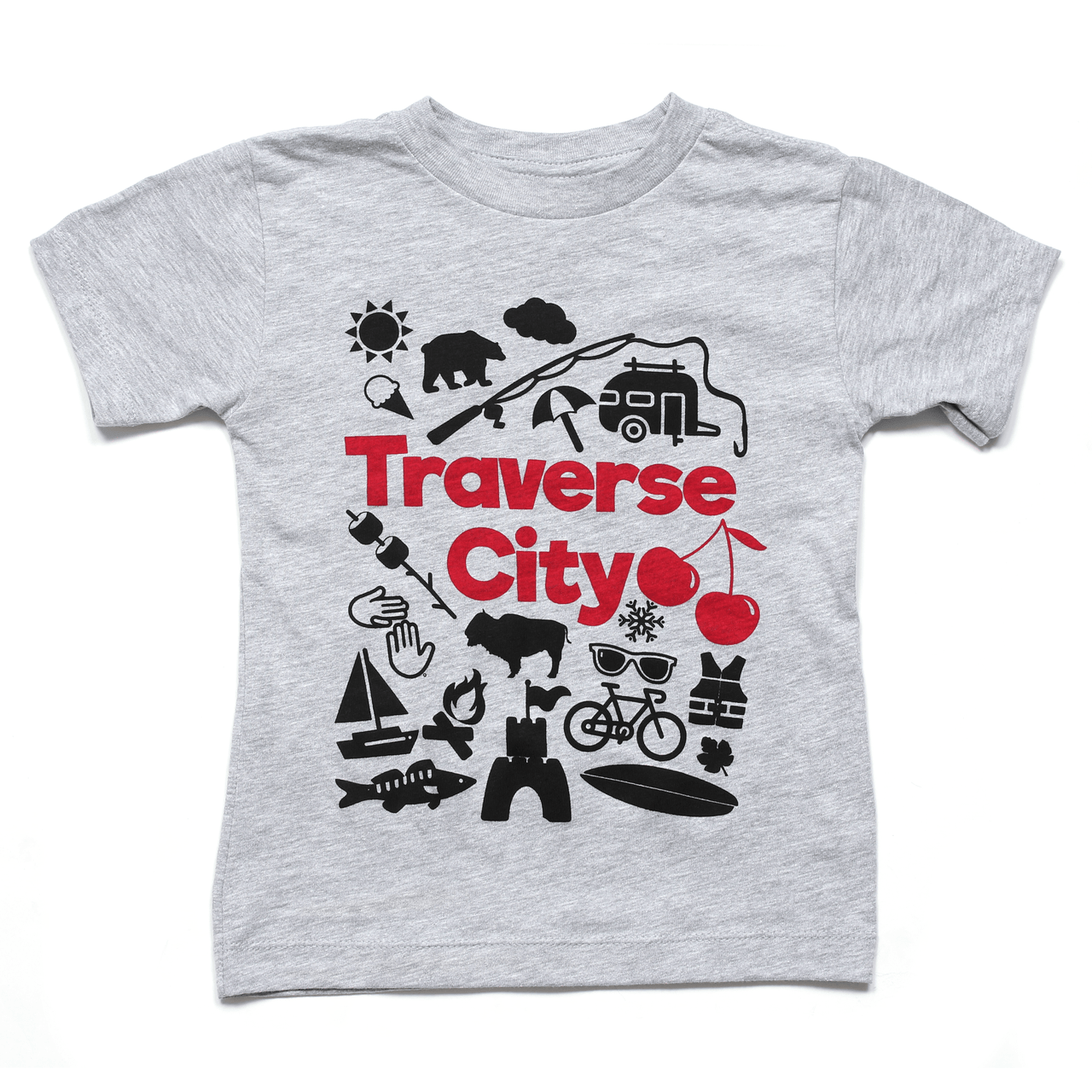 Traverse City: More Than Cherries Toddler Tee