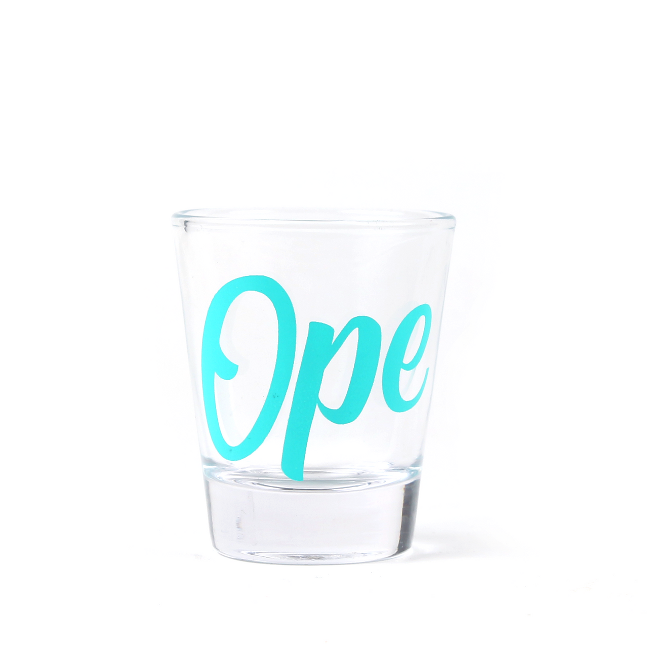 Ope Shot Glass