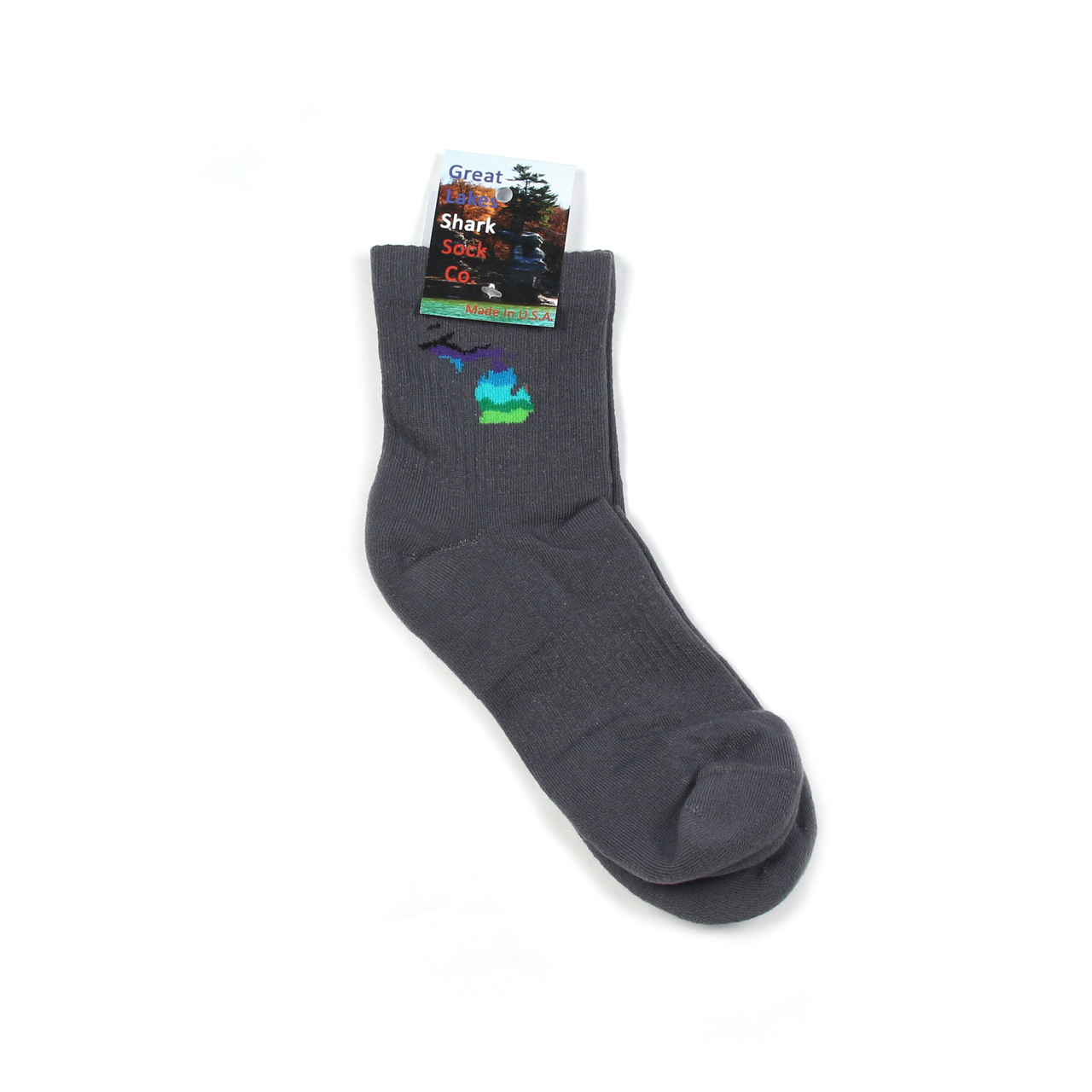 Mi Northern Lights Athletic 1/4 Crew Socks