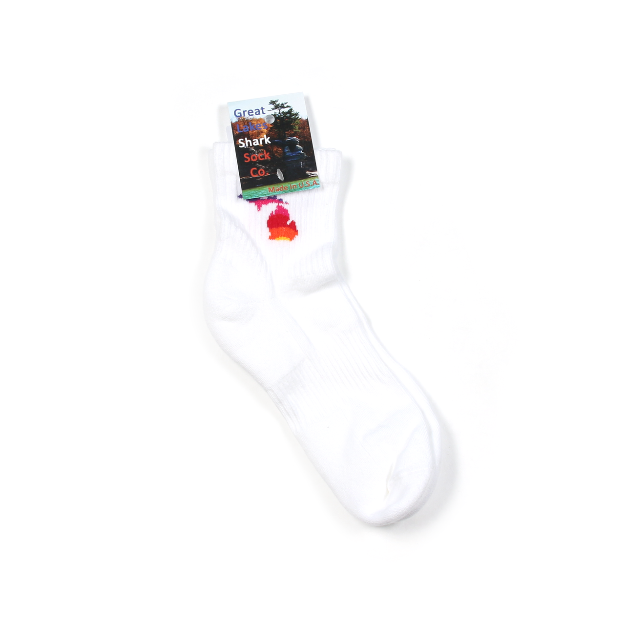 Mi Sunset Athletic 1/4 Crew Socks