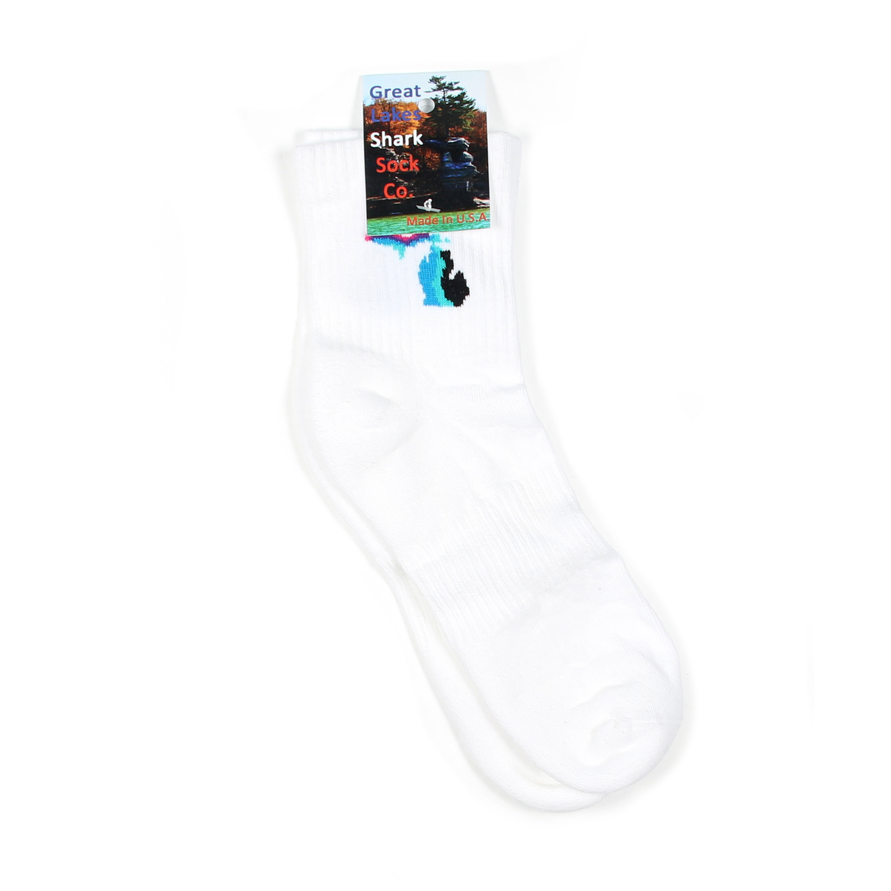 Mi Lake Effect Athletic 1/4 Crew Socks