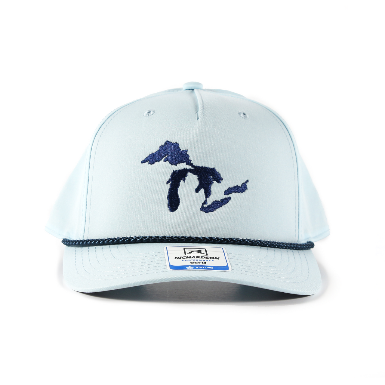 Great Lakes Rope Hat (Soft Blue)