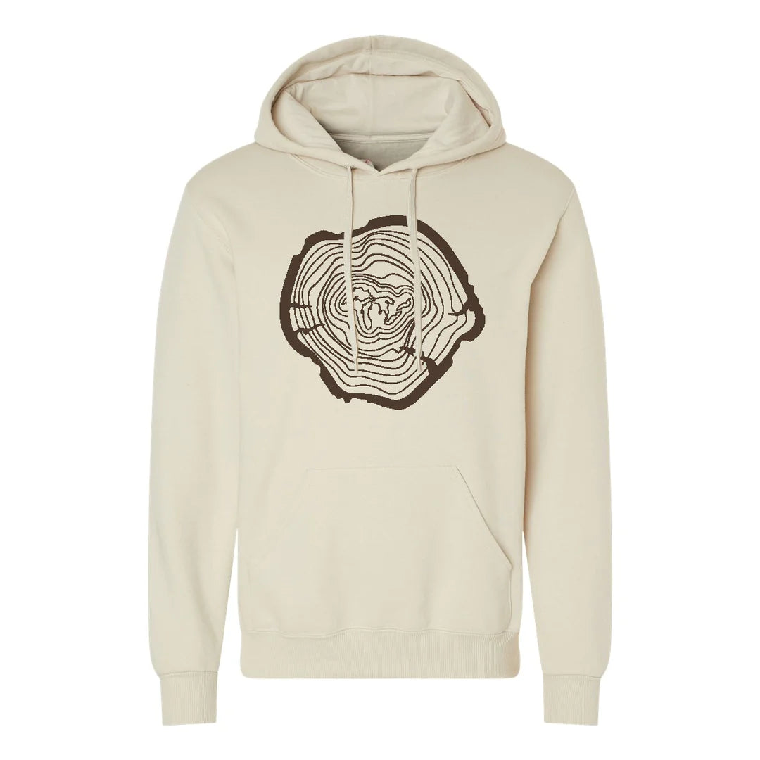 Great Lakes Tree Ring Hoodie