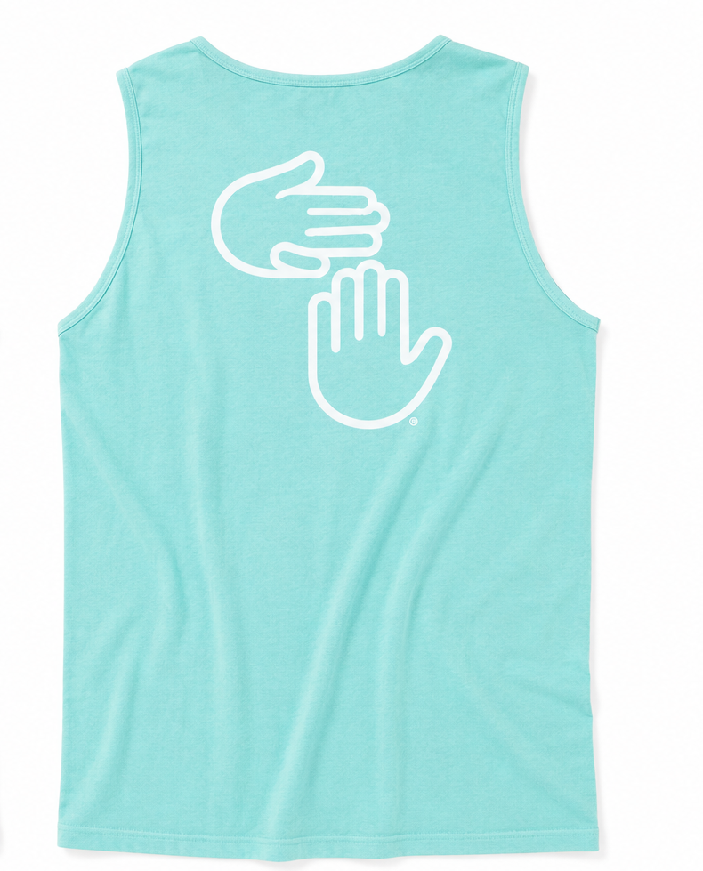 High Five Threads Tank (Chalky Mint)