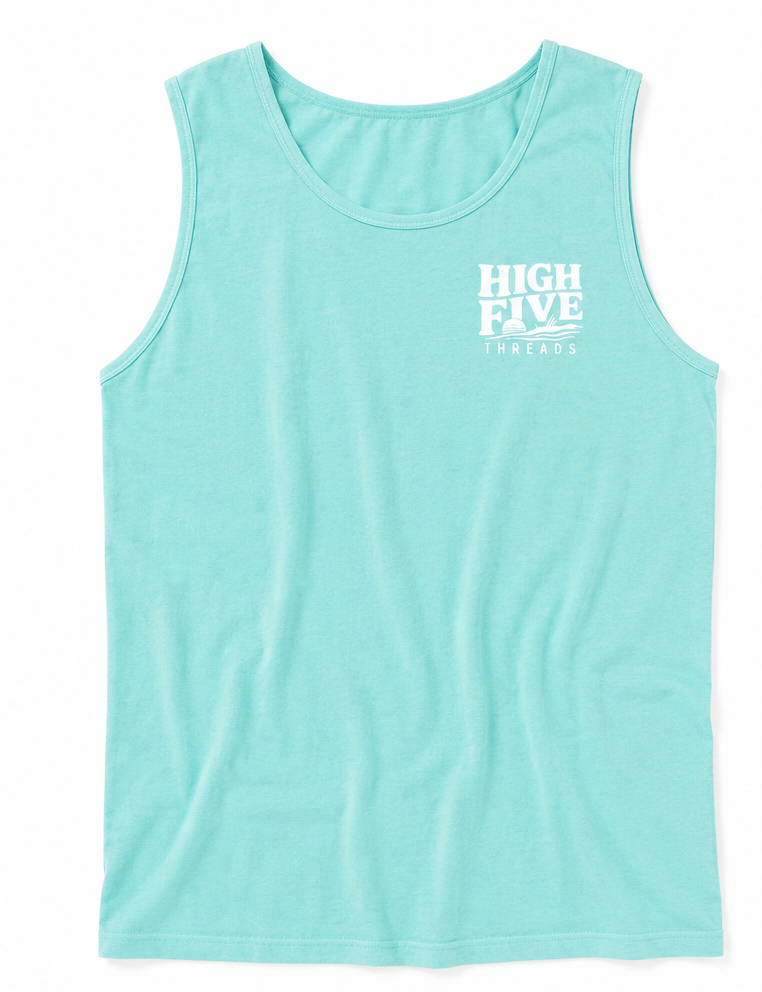 High Five Threads Tank (Chalky Mint)