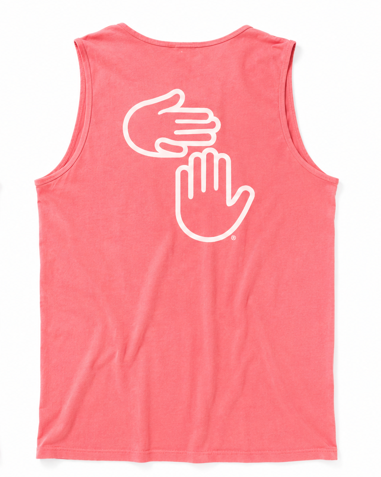 High Five Threads Tank (Watermelon Pink)