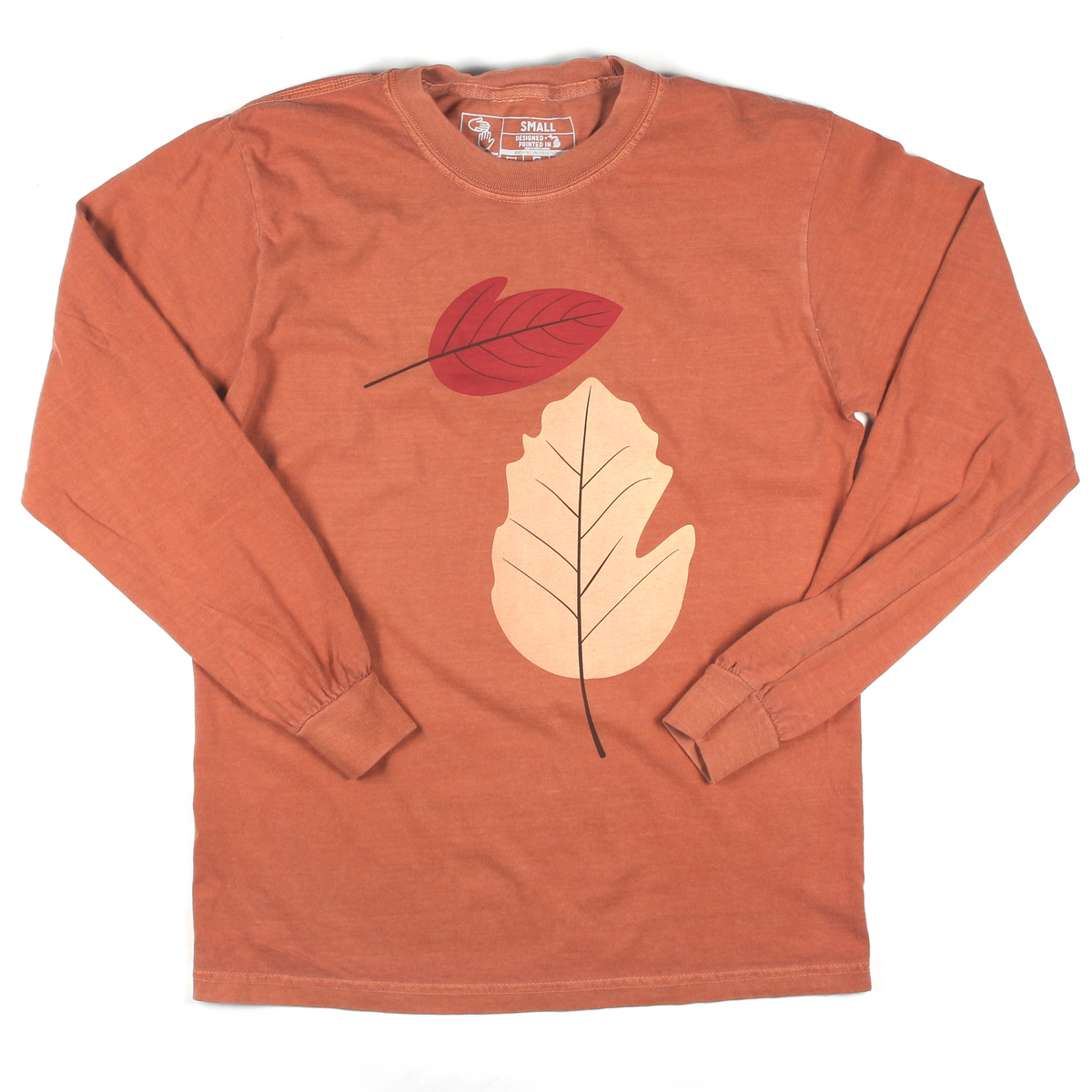 Michigan Leaf Long Sleeve Tee