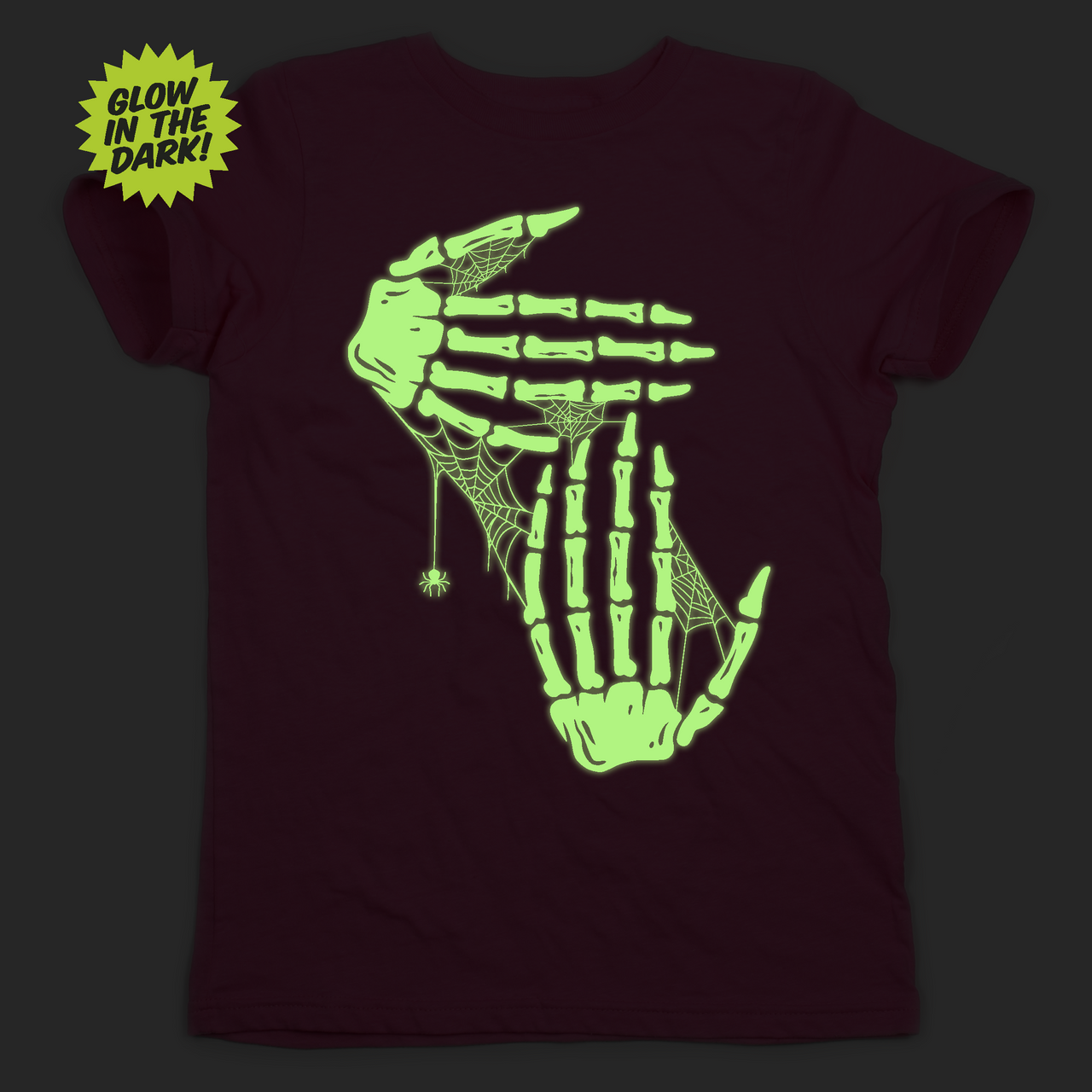 Skeleton Hands Tee - Youth (Pink)