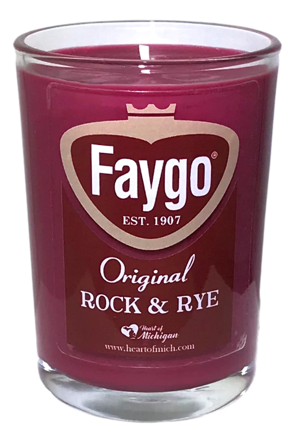 Faygo Rock & Rye Candle