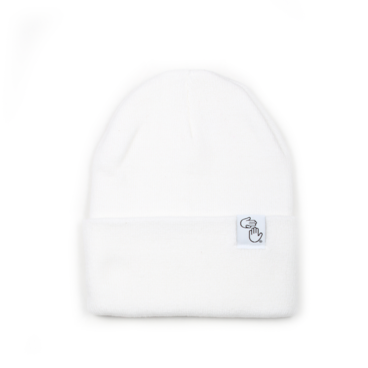 Knit Beanie (White)