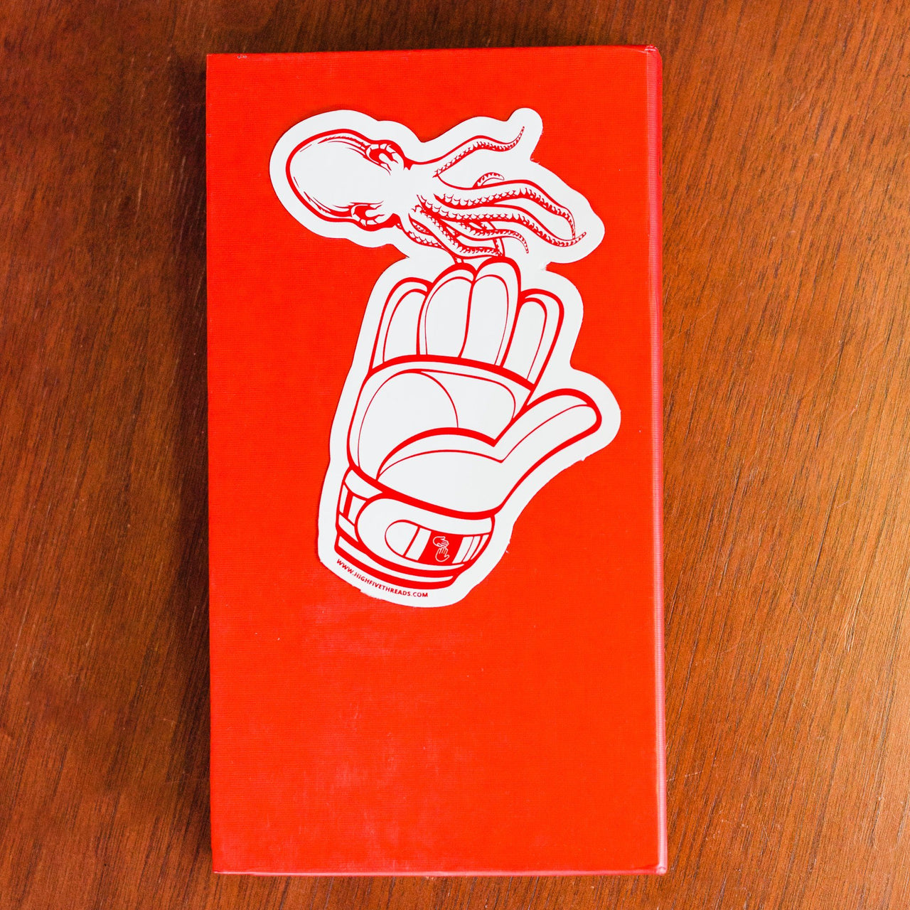 Hockey in the Glove Sticker