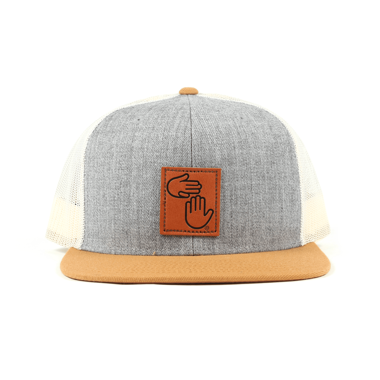 Leather Patch Trucker