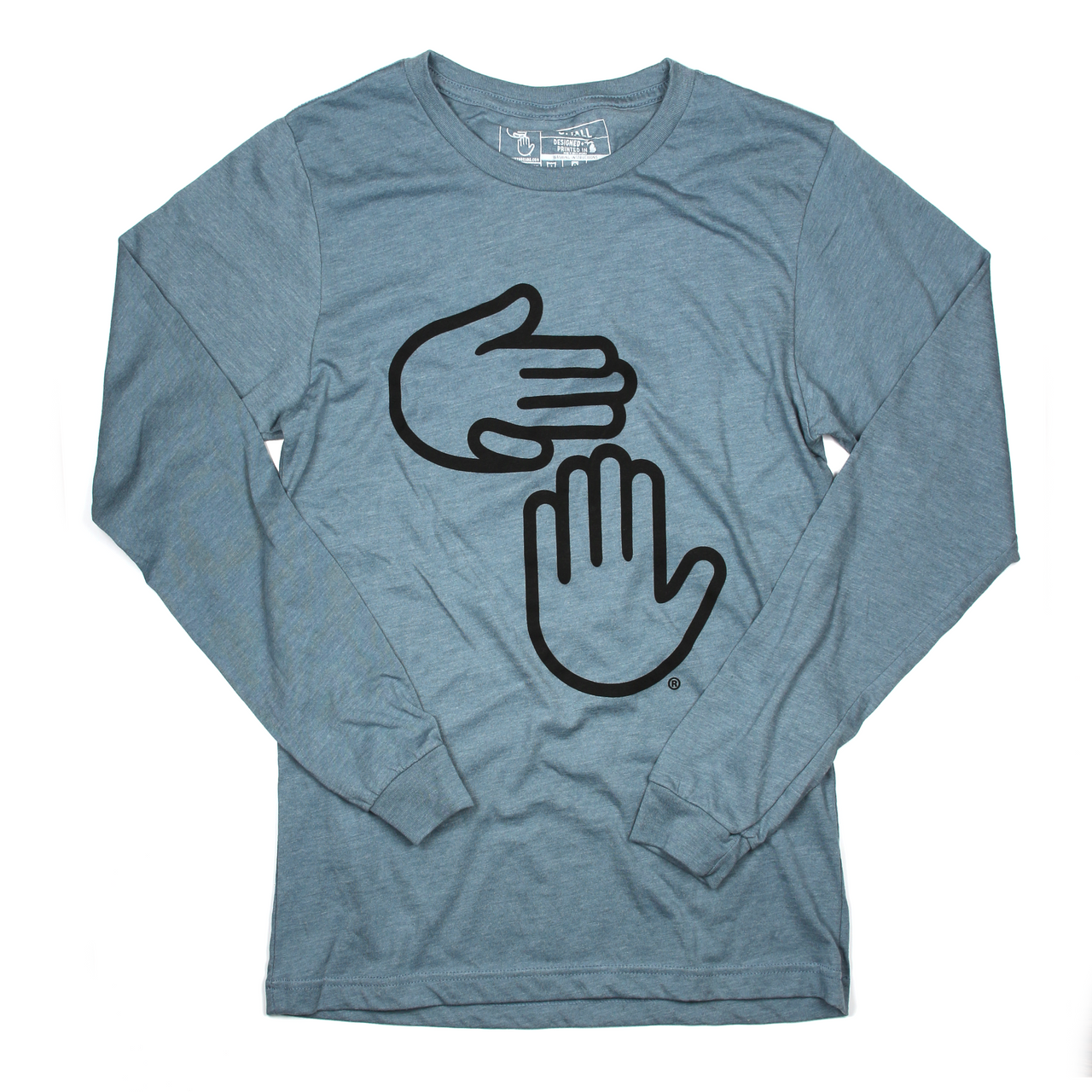 Michigan Hands Long Sleeve (Slate)