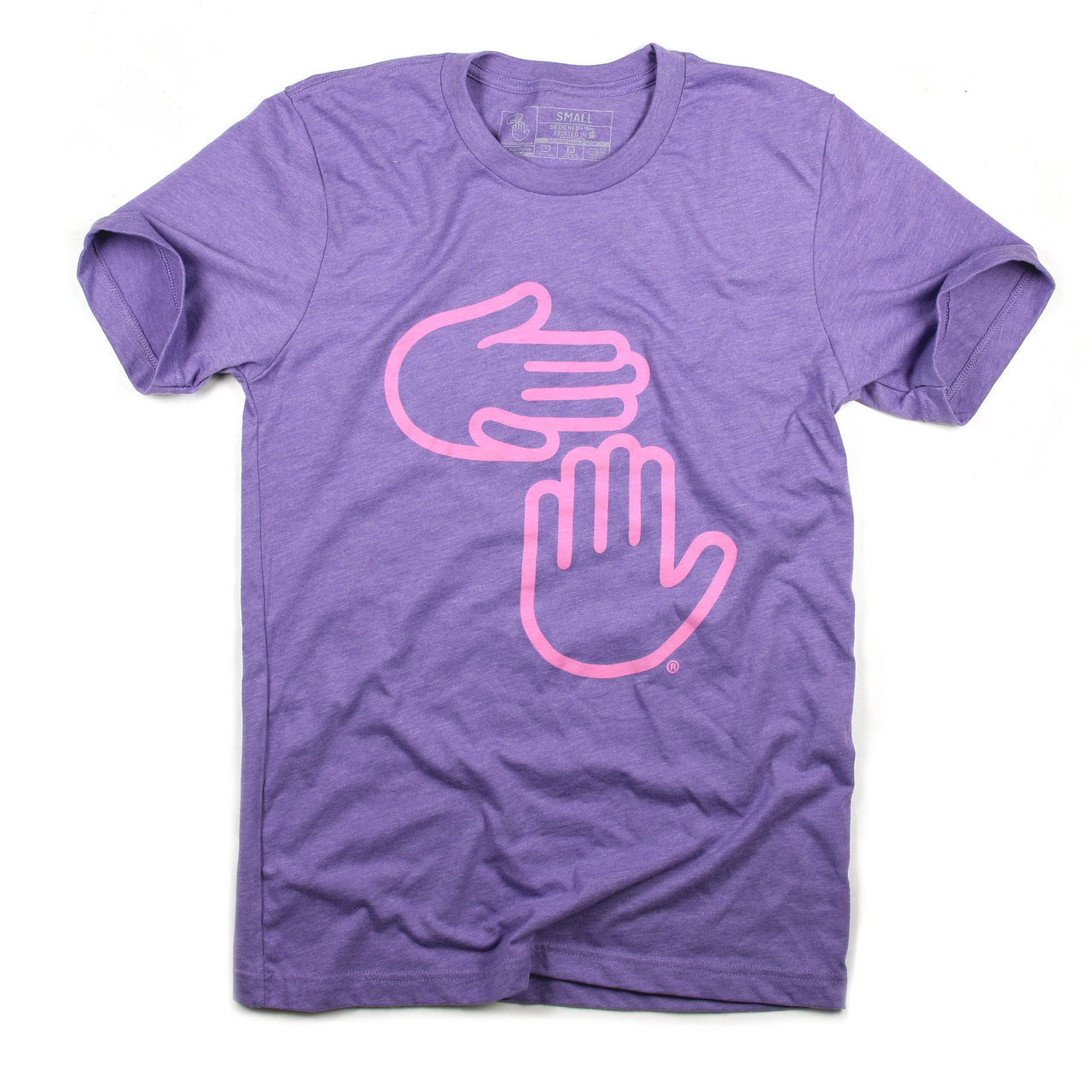 Michigan Hands Tee (Grape)