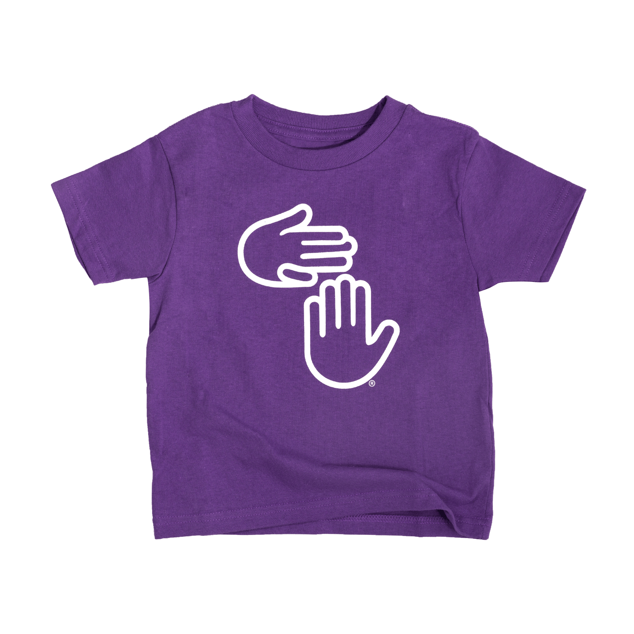 Michigan Hands Toddler Tee (Purple)