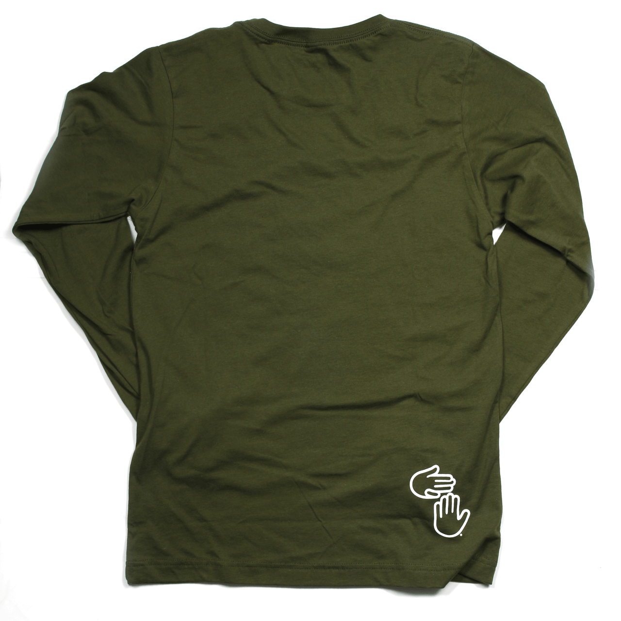 Michigan Hands Long Sleeve (Olive)