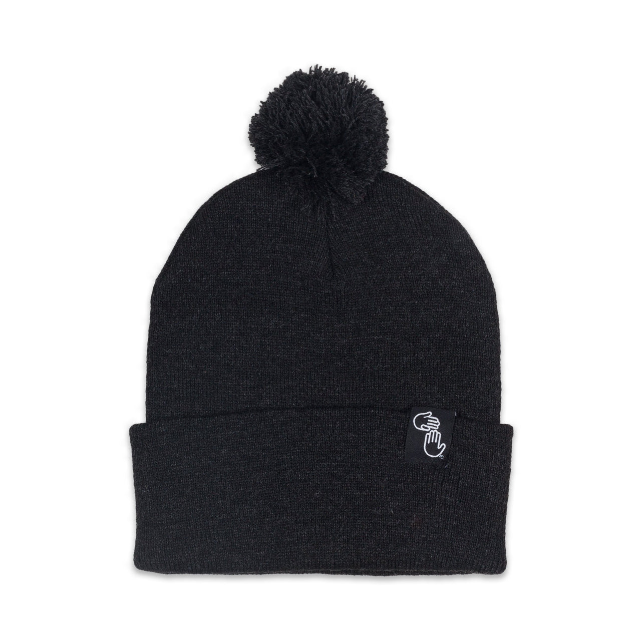 Pom Beanie (Charcoal)