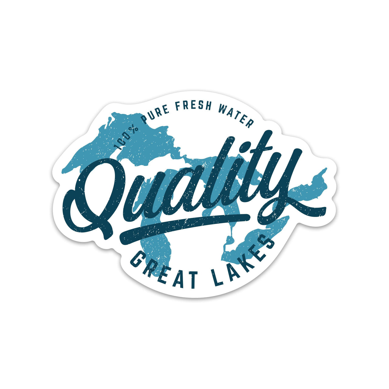 Quality Great Lakes Sticker
