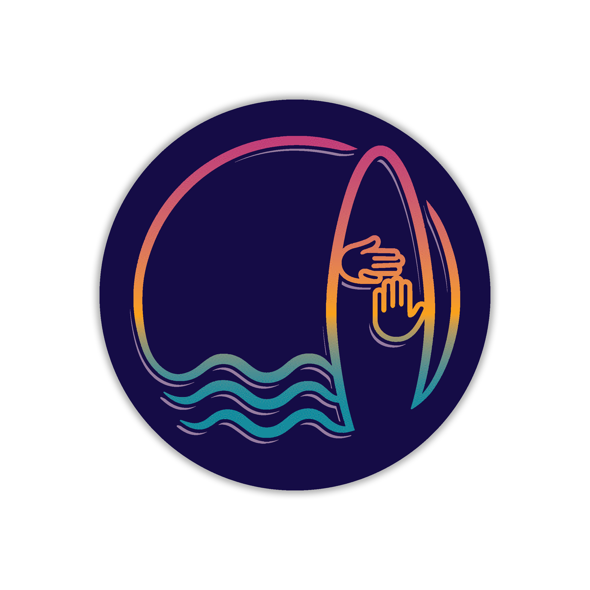 SUP Sticker