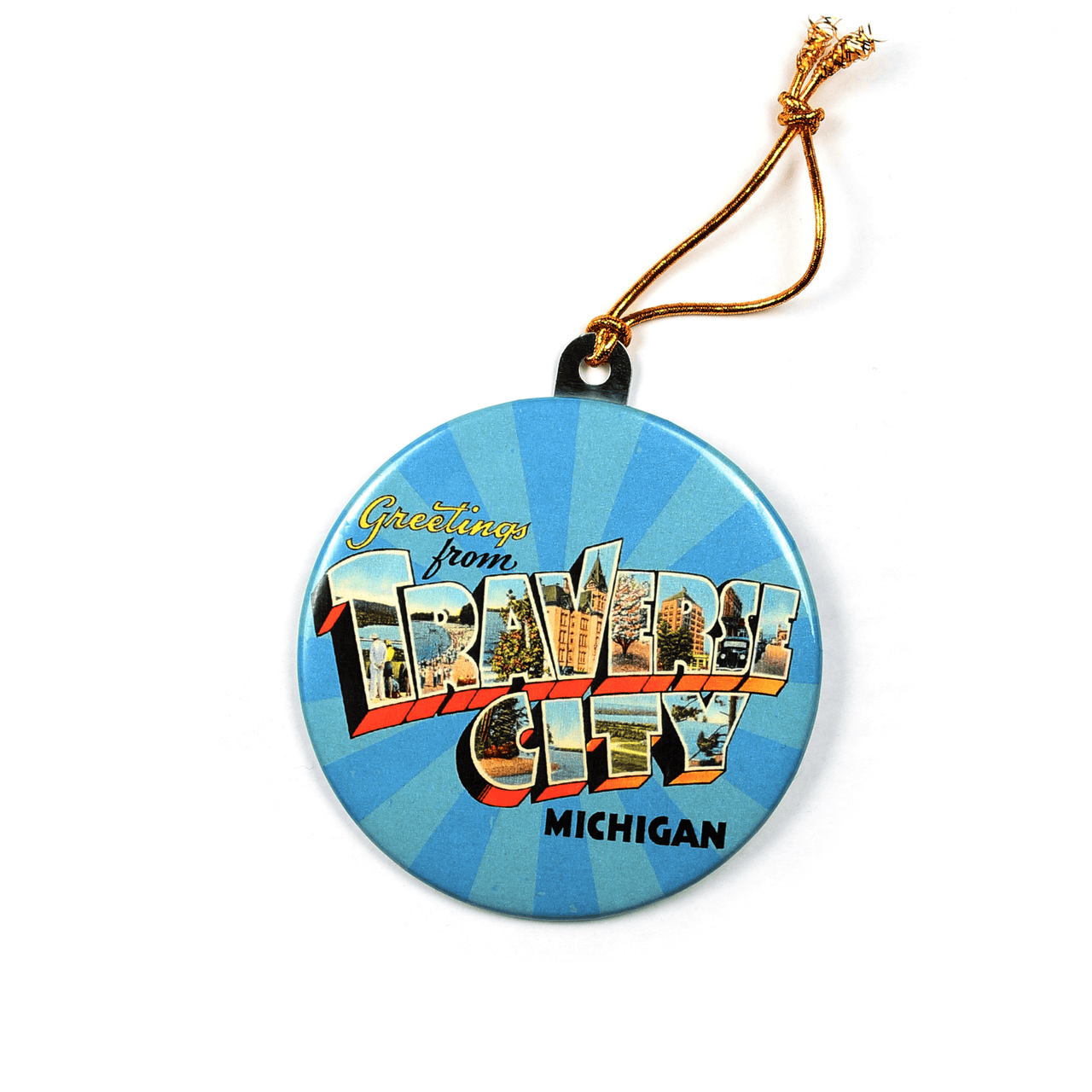 Vintage Greetings from TC Ornament