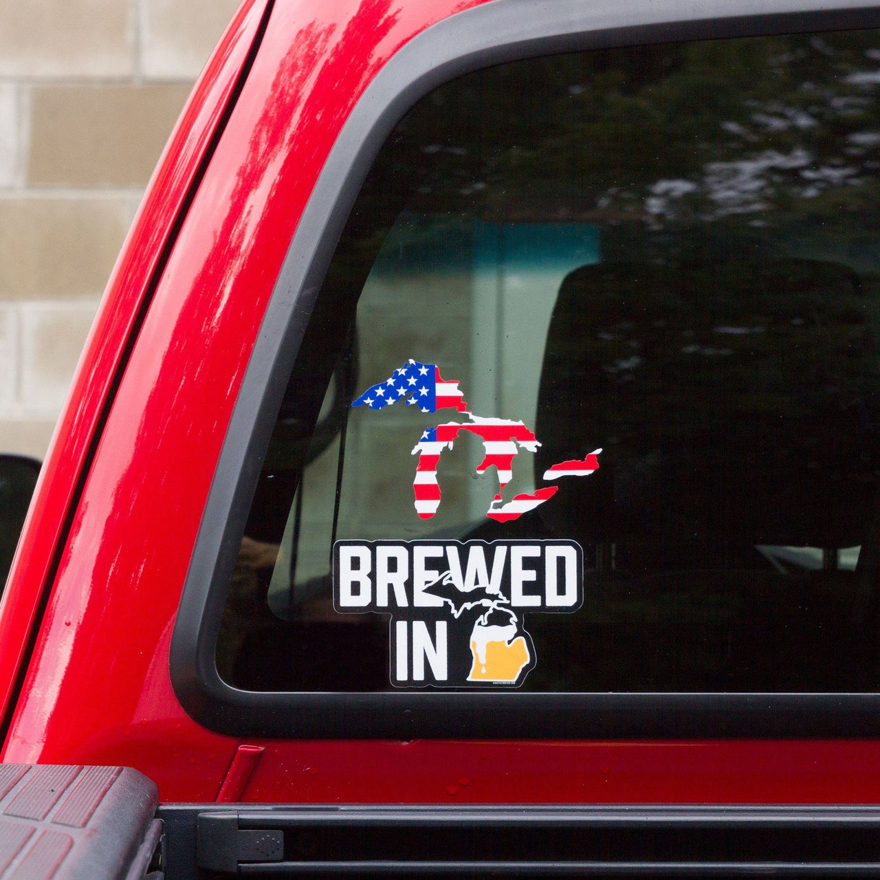 Brewed in Michigan Sticker
